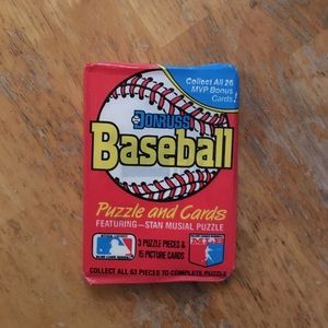 Donruss baseball puzzles and cards new